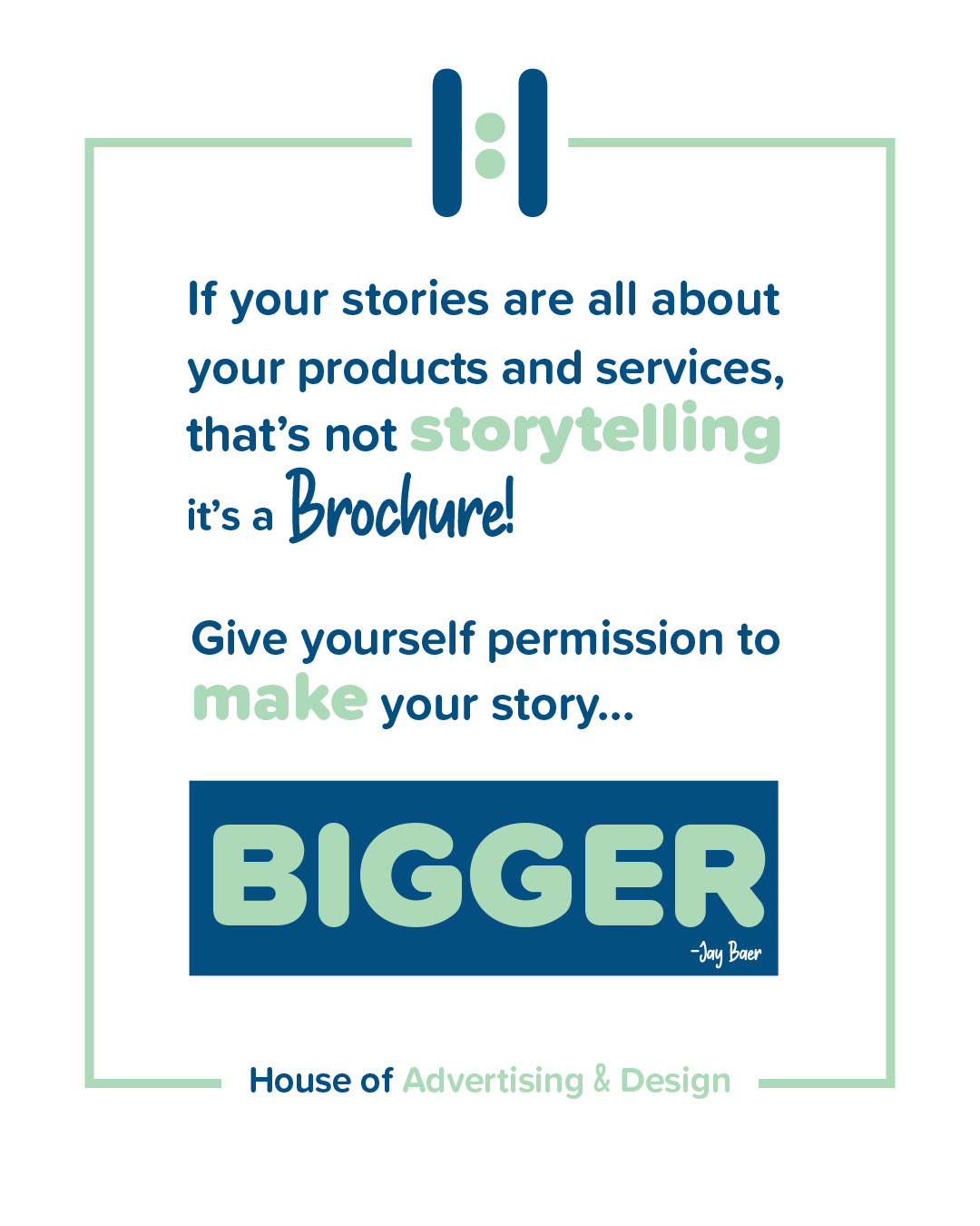 Marketing Quote about pointing businesses in the direction to grow their brand