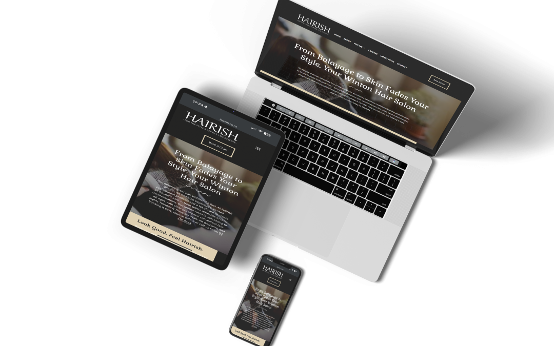 Hairish Digital Refresh & Website Build