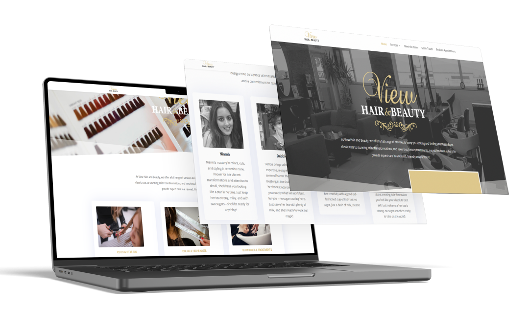 View Hair & Beauty Website Launch